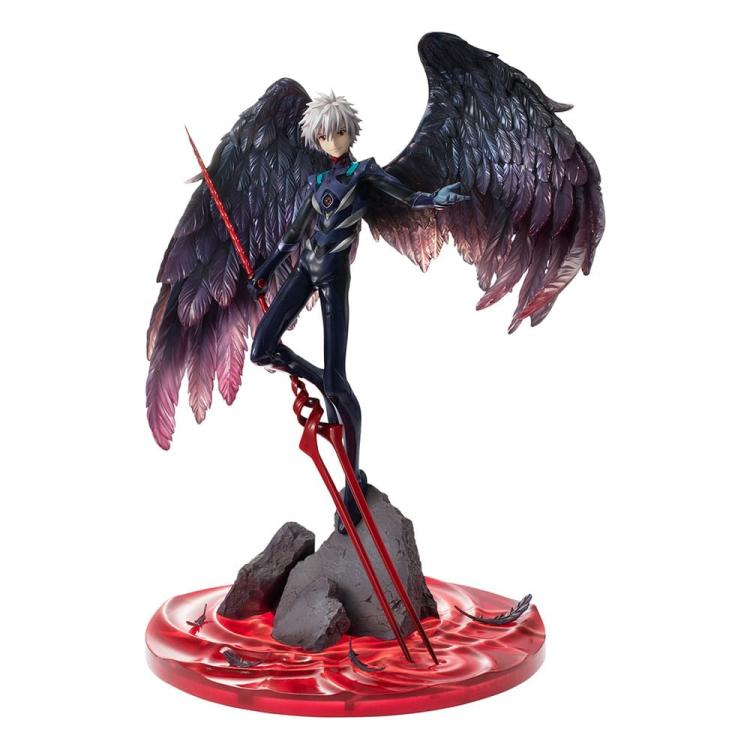 Evangelion: 3.0 + 1.0 Thrice Upon a Time Precious Serie G.E.M. Estatua PVC Kaworu Nagisa 15 ANIVERSARIO Ver. 30 cm Megahouse