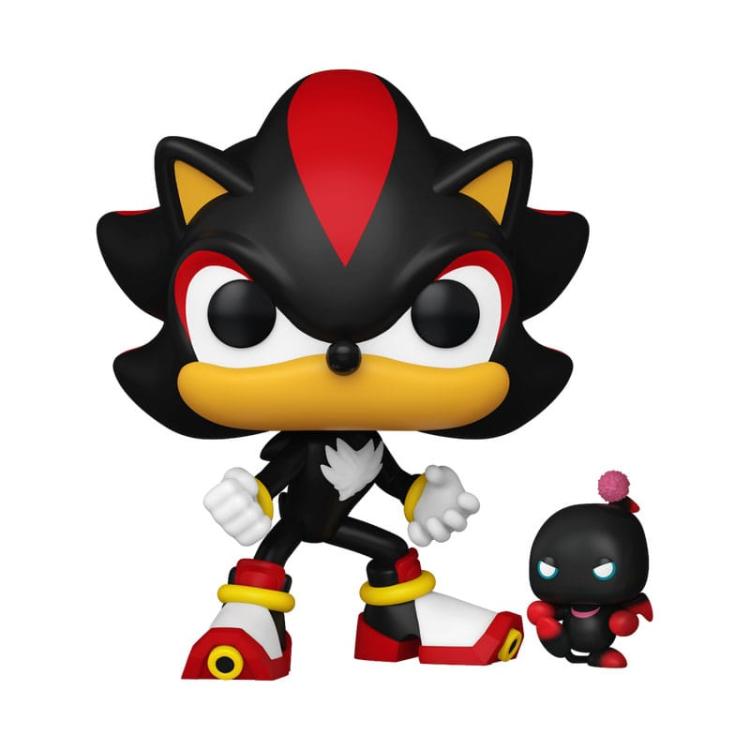 Sonic The Hedgehog Figura POP & Buddy! Vinyl Shadow w/DChao 9 cm FUNKO