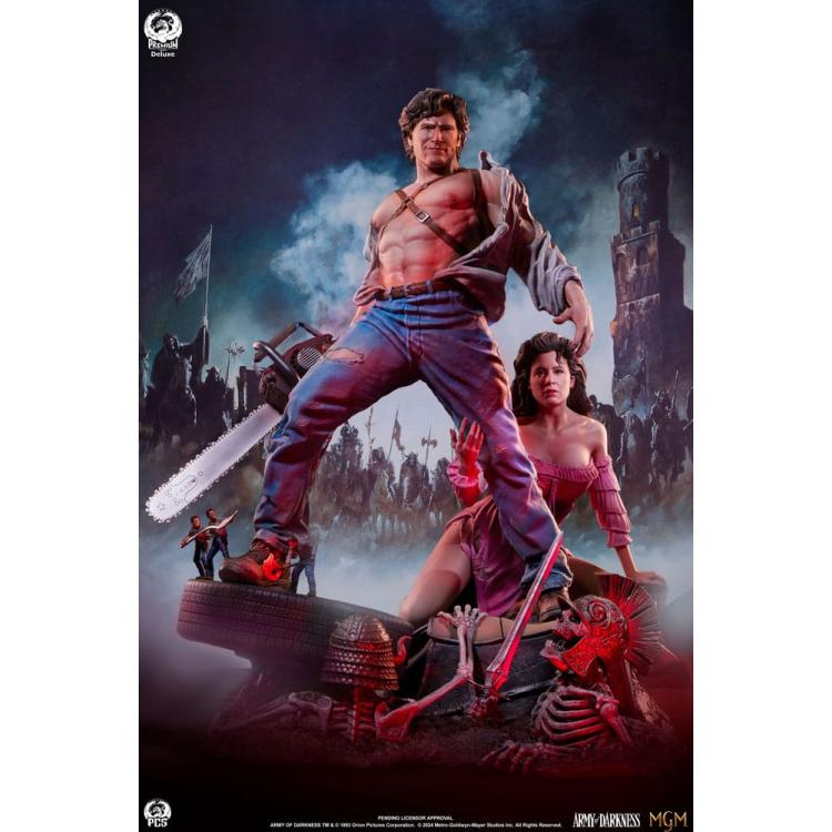 Army of Darkness Estatua Premier Series 1/4 Ash Deluxe Edition 53 cm POP CULUTRE SHOCK PCS