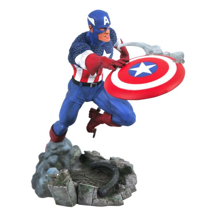 Marvel Comic Gallery Vs. Estatua Capitan America 25 cm  Diamond Select