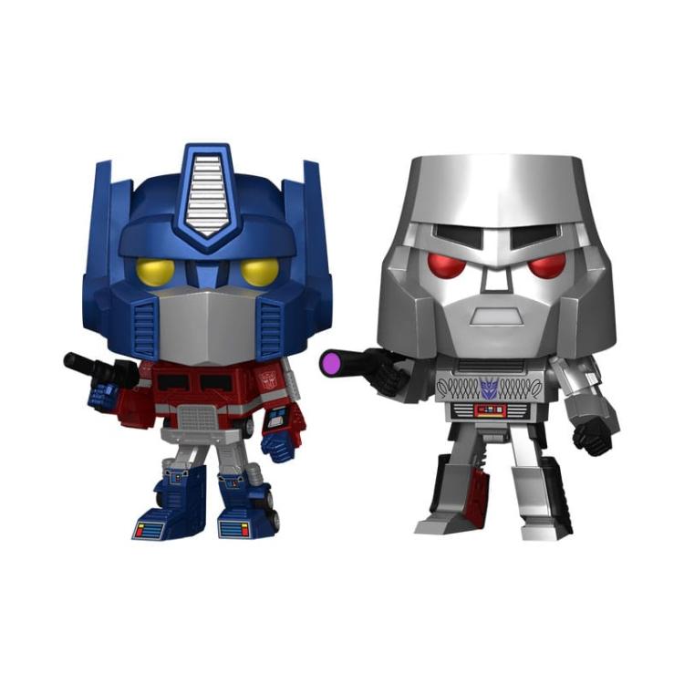 Transformers Retro Series Pack de 2 POP! Movies Vinyl Figuras OP/MT 2PK(MT) 9 cm FUNKO