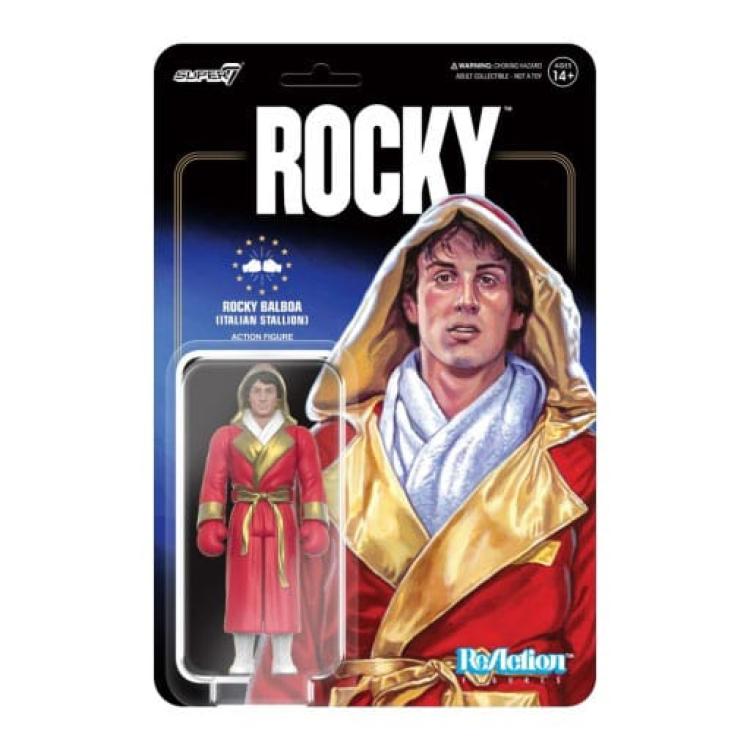 Rocky Figura ReAction Wave 03 Rocky Italian Stalone (Rocky I) 10 cm SUPER7