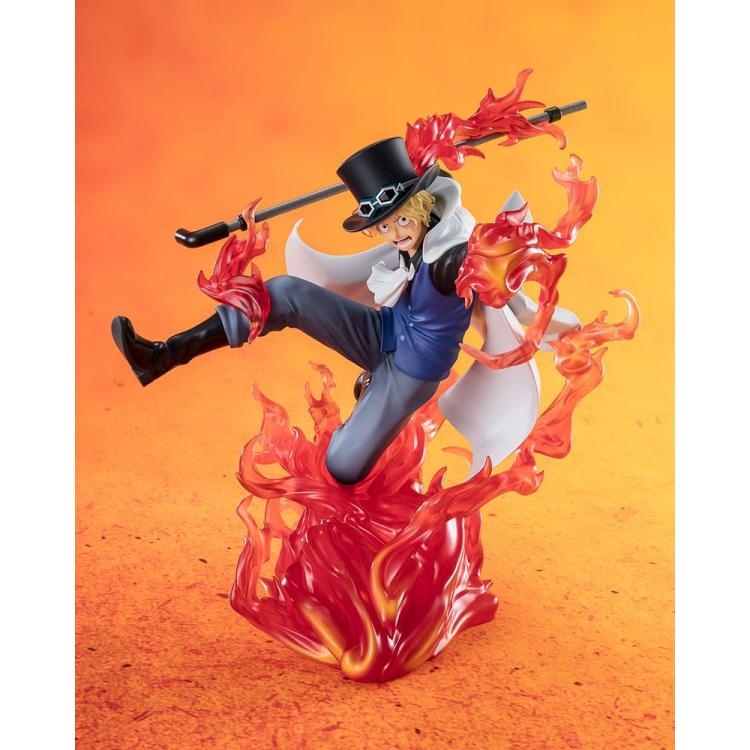 One Piece Figuarts ZERO Extra Battle Estatua PVC Sabo Fire Fist Rook Check 19 cm  Bandai Tamashii Nations 