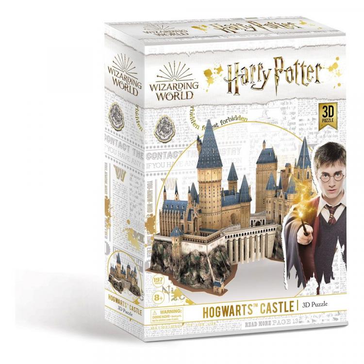 Harry Potter Puzzle 3D Castillo de Hogwarts (197 piezas)