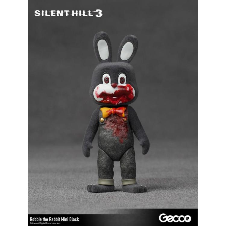 Silent Hill 3 Figura Mini Robbie the Rabbit Mini Black Version 10 cm Gecco 