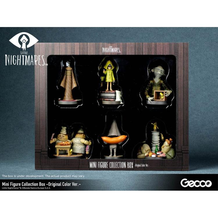 Little Nightmares Pack de 6 Figuras mini PVC Original Color Ver. Gecco