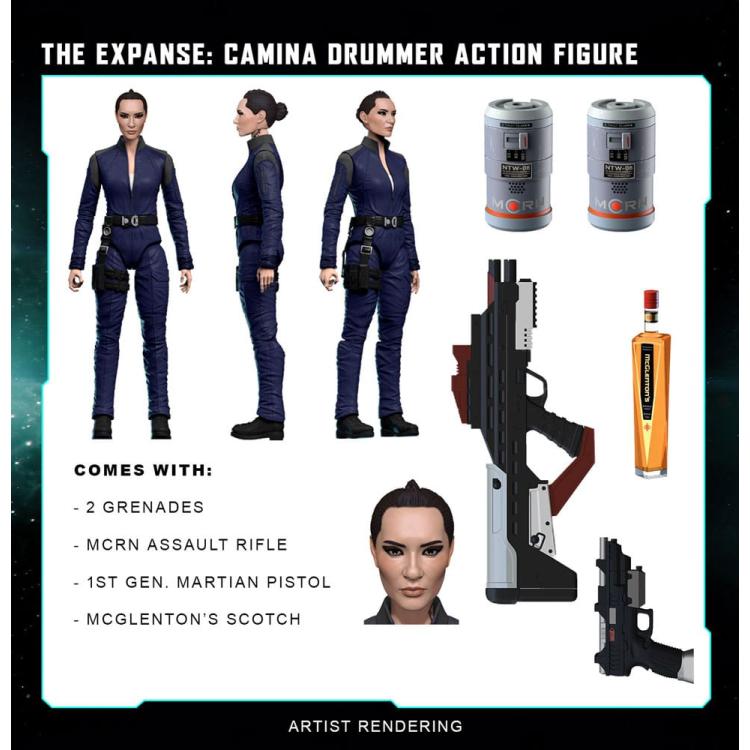 The Expanse Figura Camina Drummer 20 cm Nacelle Consumer Products