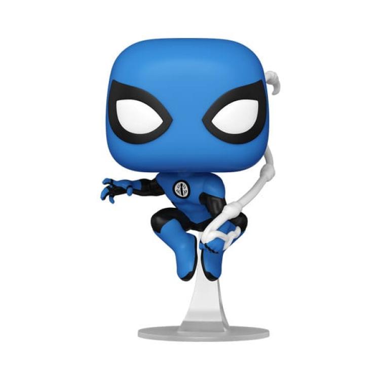 Marvel Figura Pop! Fantastic Four Vinyl SpiderMan Blue Suit Special Edition 10 cm FUNKO