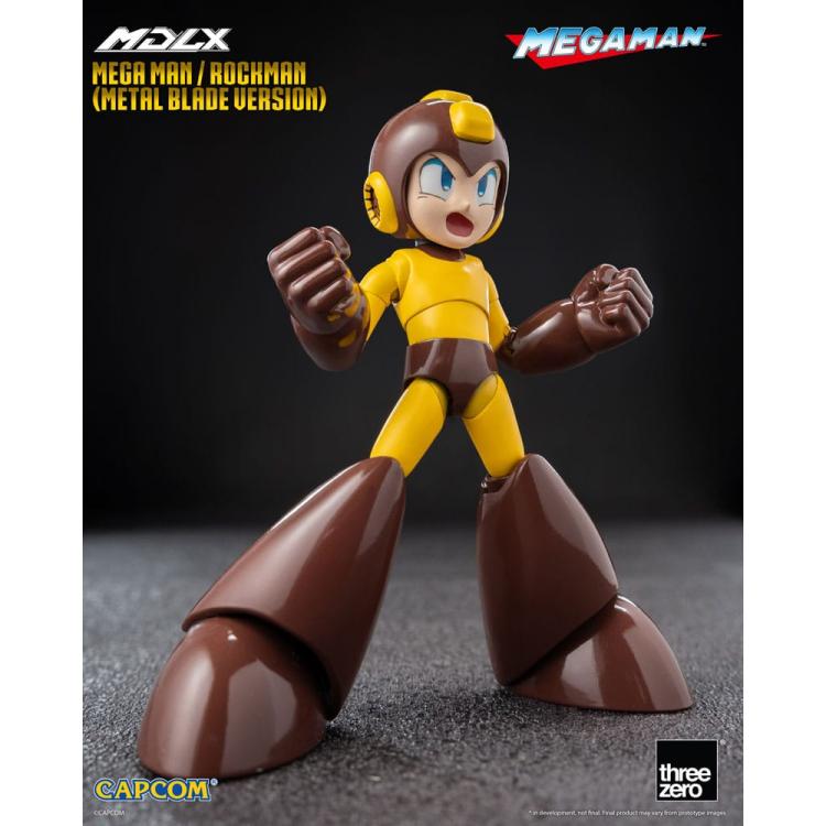 Mega Man Figura MDLX Mega Man / Rockman (Metal Blade Version) 10 cm  ThreeZero