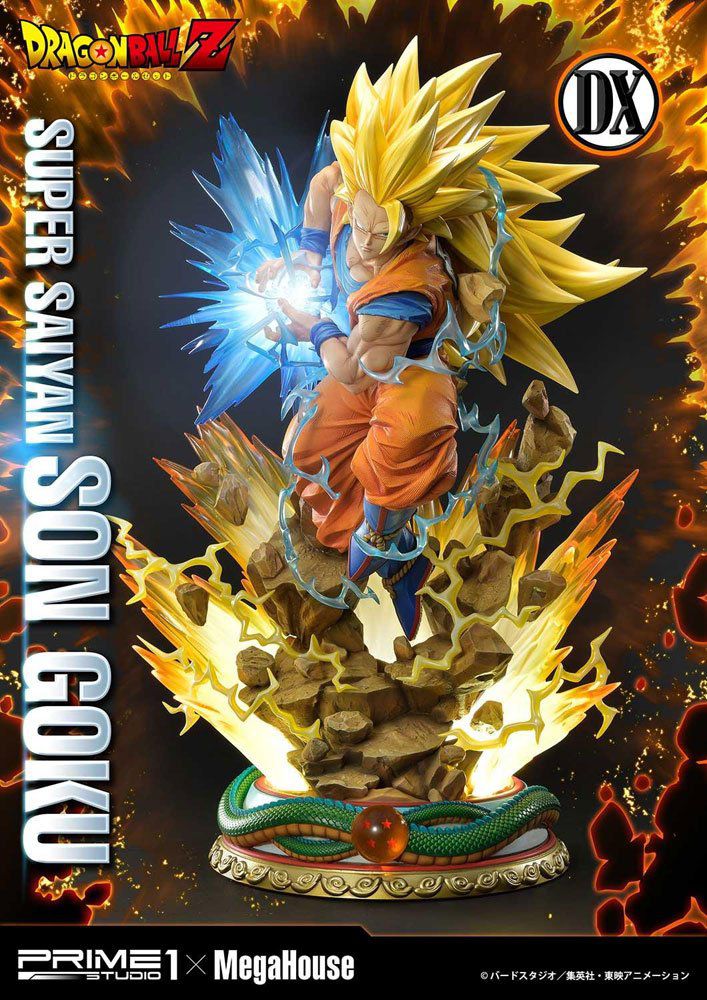 Dragon Ball Goku Super Sayajin 1/4 45cm Estatueta Grande