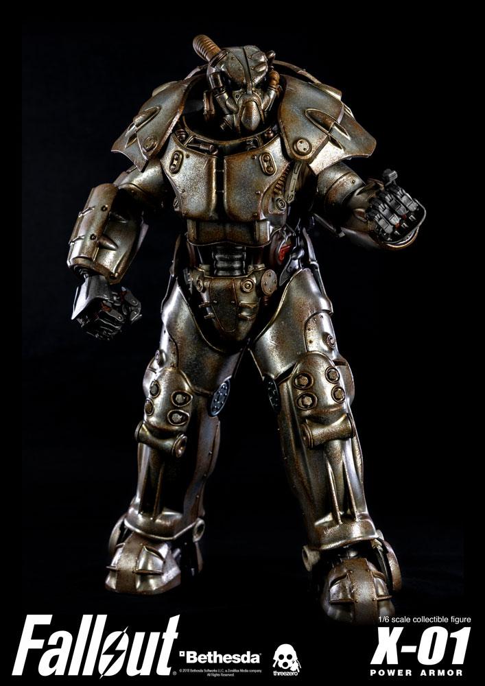 Malabares cueva Sin ToysTNT - Fallout Figura 1/6 X-01 Power Armor 37 cm