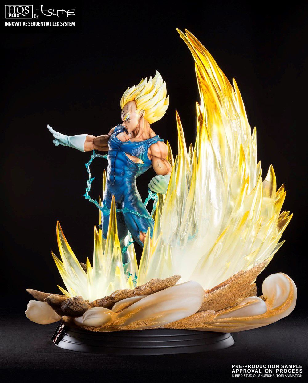 Dragon Ball Vegeta Super Sayajin 1/4 44cm Estatueta Grande