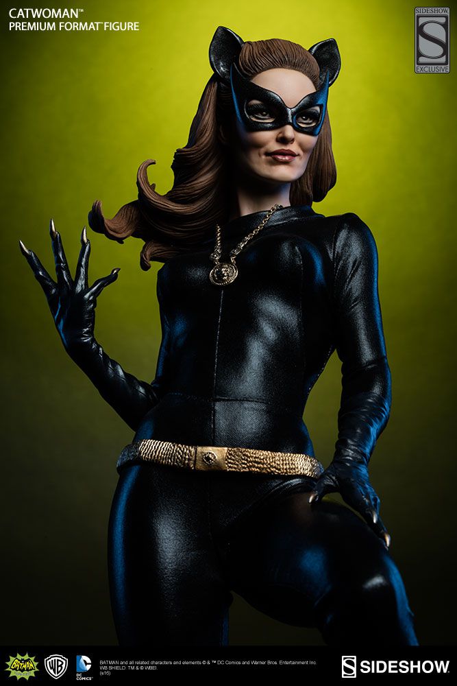 Conciliador Palacio de los niños Proceso ToysTNT - Batman Classic TV Series: Catwoman Premium Format Statue