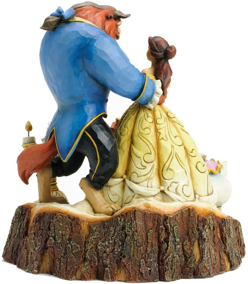 Figura Lumiere y Fifi La Bella y La Bestia Disney Traditions